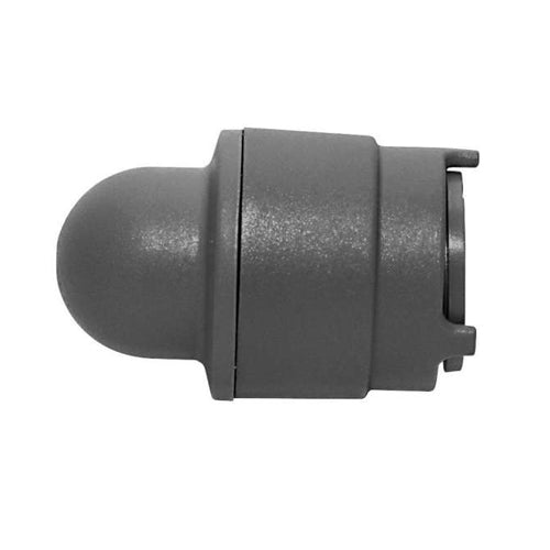 PolyPlumb Demountable Socket Blank End - 15mm - Grey - PB6915