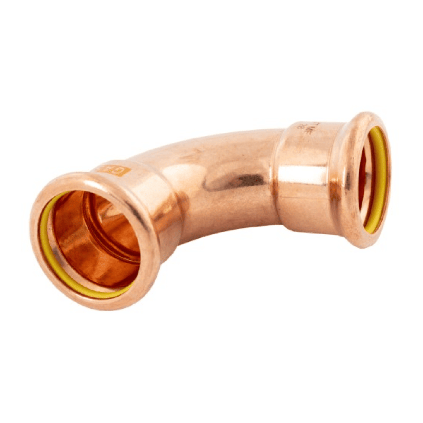 Copper Gas - M-Profile - Press Fit - Equal Elbow - 54mm