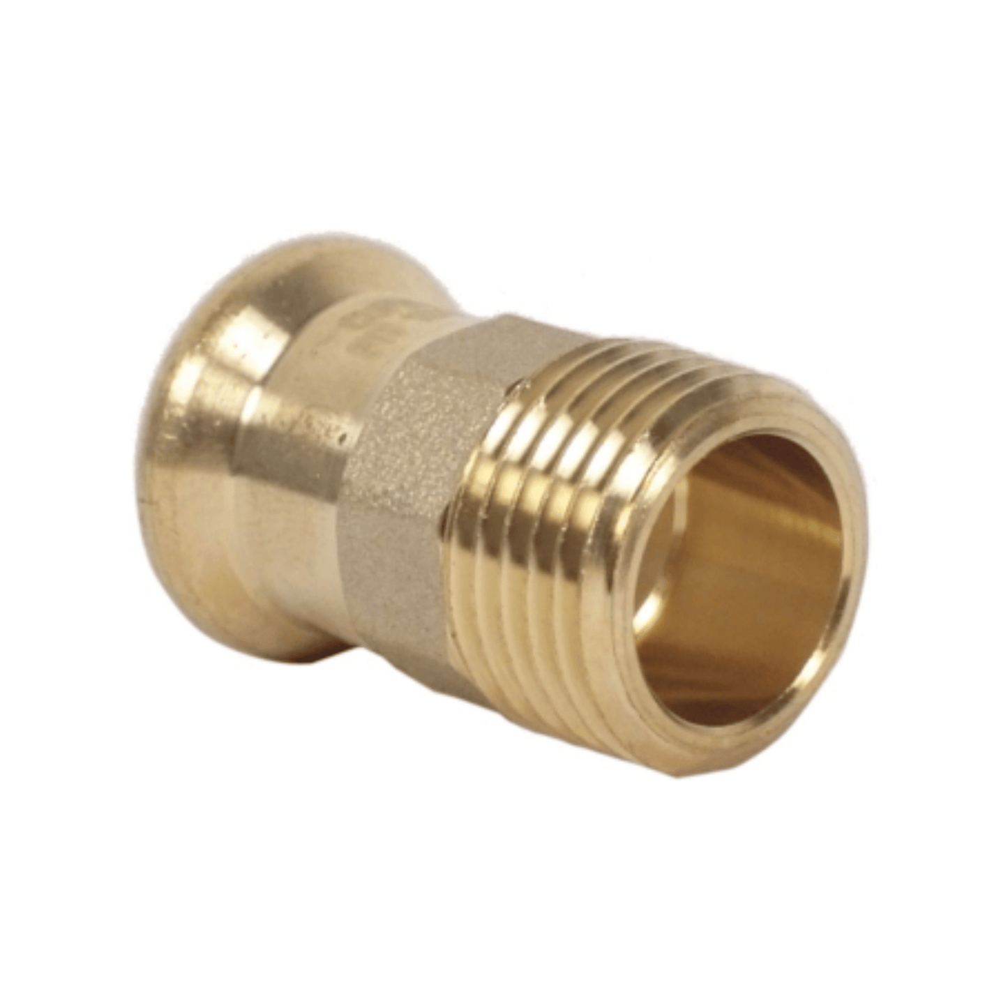 Copper Gas - M-Profile - Press Fit - Male Iron Coupling - 54mm x 2"