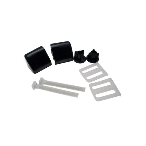 WC Seat Hinge Kit - Black - 345700