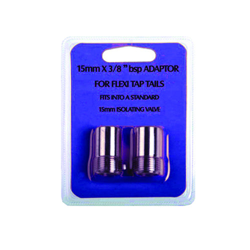 Vitow Flexi Tap Tail Adaptors - 3/8" (Pair) - FTA2