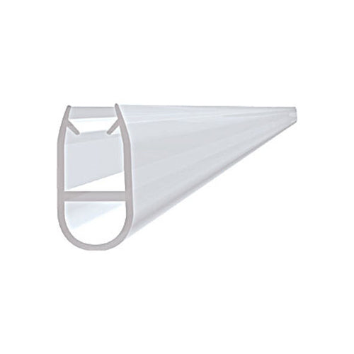 Vitow Bull Nose Shower Seal - 4-6mm Glass x 7mm Drop - 1m - SHS1