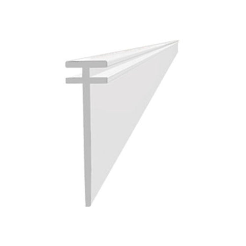 Vitow Channel Shower Seal - 15mm Drop - 2m - BIF5