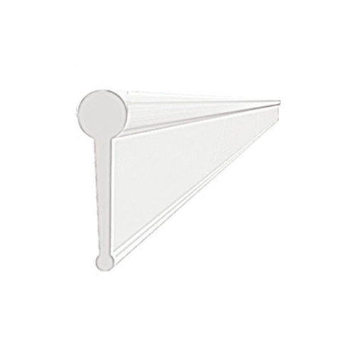 Vitow Bi-Fold Shower Seal - 16mm Drop - 2m - BIF3