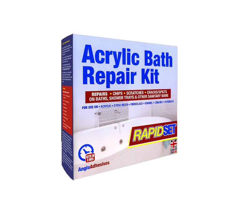 Anglo Adhesives Rapid Set Bath Repair Kit