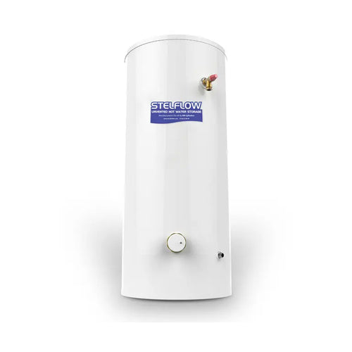 RM Cylinders Stelflow Electrically Heated Direct Unvented Hot Water Cylinder - 90 Litre - S90D