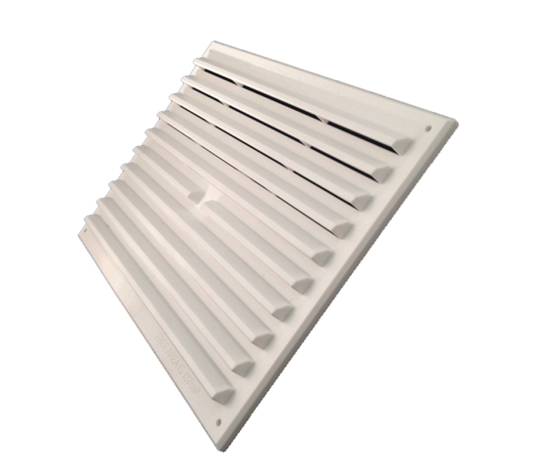 Airflow Surface Mounted Vent - 9" x 6" White
