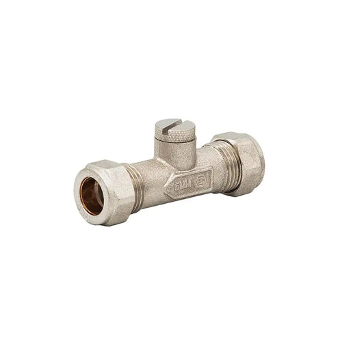 Reliance Floguard Double Check Valve Nickel Plated - 15mm - FLOW230002