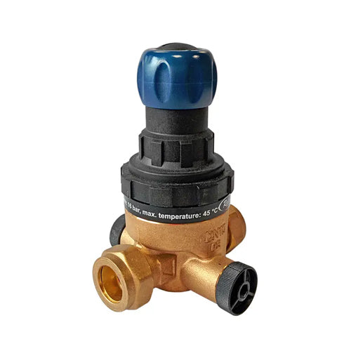 RWC 312 Compact Pressure Reducing Valve (Cold) - 1.5-6 Bar - 15mm - PRED312010