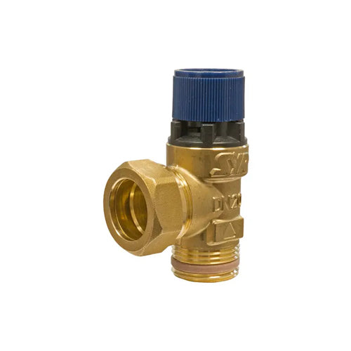 RWC 102 Series Potable Water Pressure Relief Expansion Valve - 6 Bar - 3/4" MBSP x 22mm - PREL102027