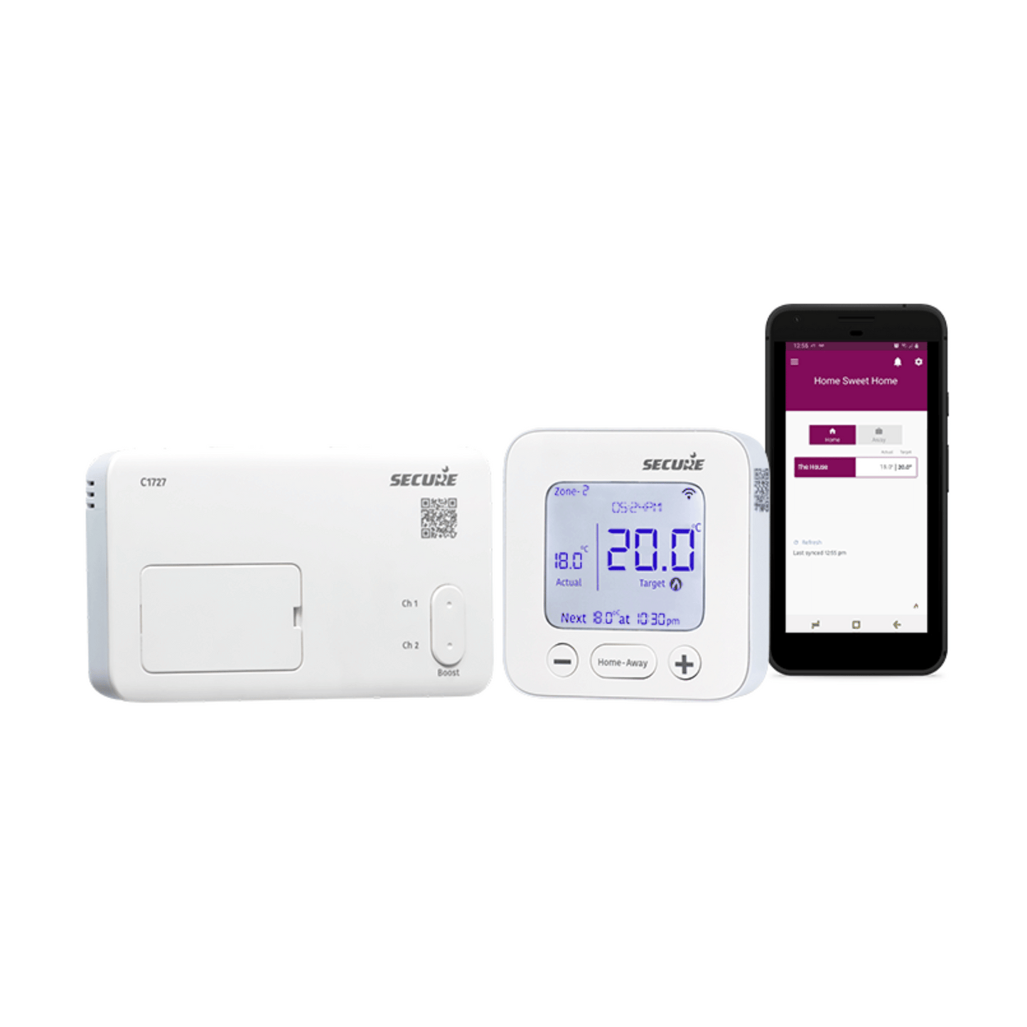 Horstmann Secure Smart Programmer With 2 Channel Receiver Inc Thermostat - C1727