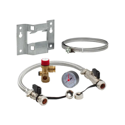 Strada Sealed System Expansion Vessel Kit with Bracket - SSK001
