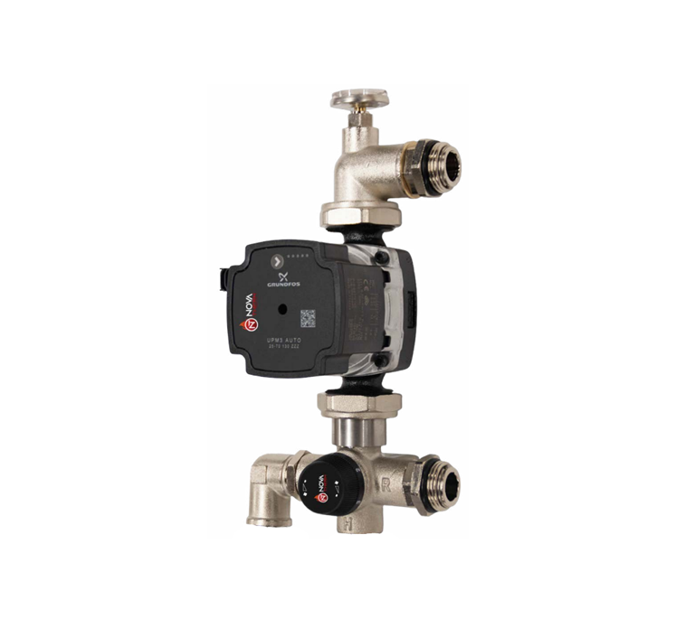 NovaTherm Grundfos MultiZone Temperature Control Pump - ESS-UFH-T4-G-210