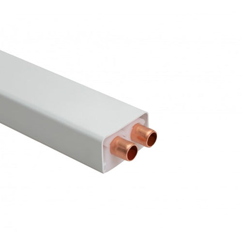 Talon Trunking - 15mm x 2.5m - Double (Pack of 12) - CVD15/2.5