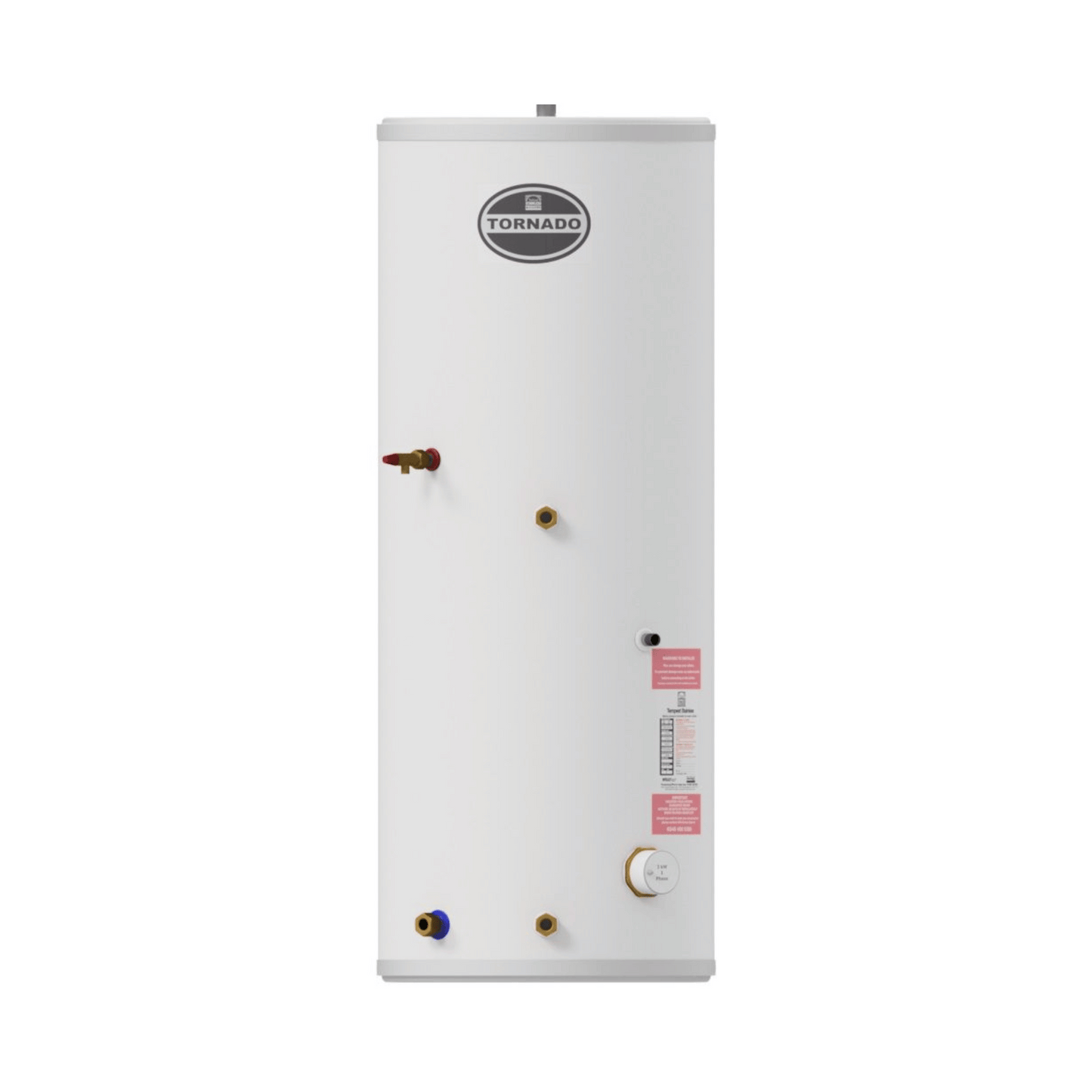 Telford Tornado Indirect - Unvented - Hot Water Cylinder - 250 Litre - T2SI250/3.0