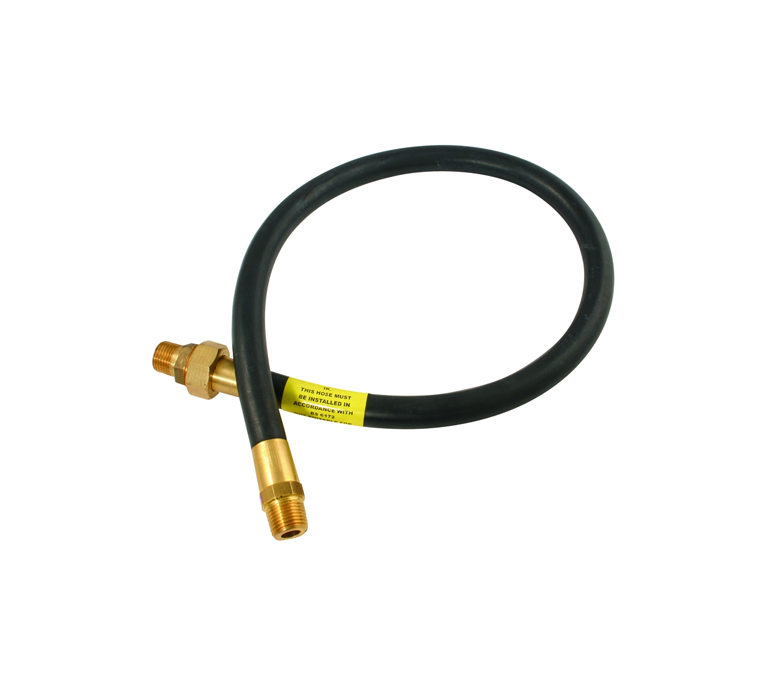 Tesla COOKERFLEX™ - Nut & Union Cooker Hose - Natural Gas - 3ft x 1/2" - THN330