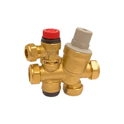 ThermaQ Combination Valve Circlip Connection - 3/6 Bar - 22mm - TQX0017