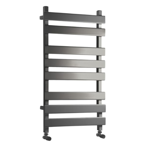 Towelrads Perlo Towel Rail - 800mm x 500mm - Anthracite (Textured) - 120902