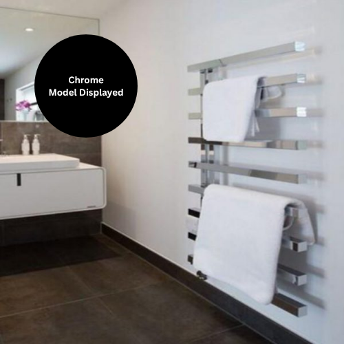 Towelrads Soho Towel Rail - 1245mm x 500mm - Anthracite (Textured) - 120879