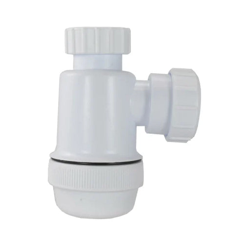 Plastic Universal Bottle Trap - 1 1/4" - 1 1/2"