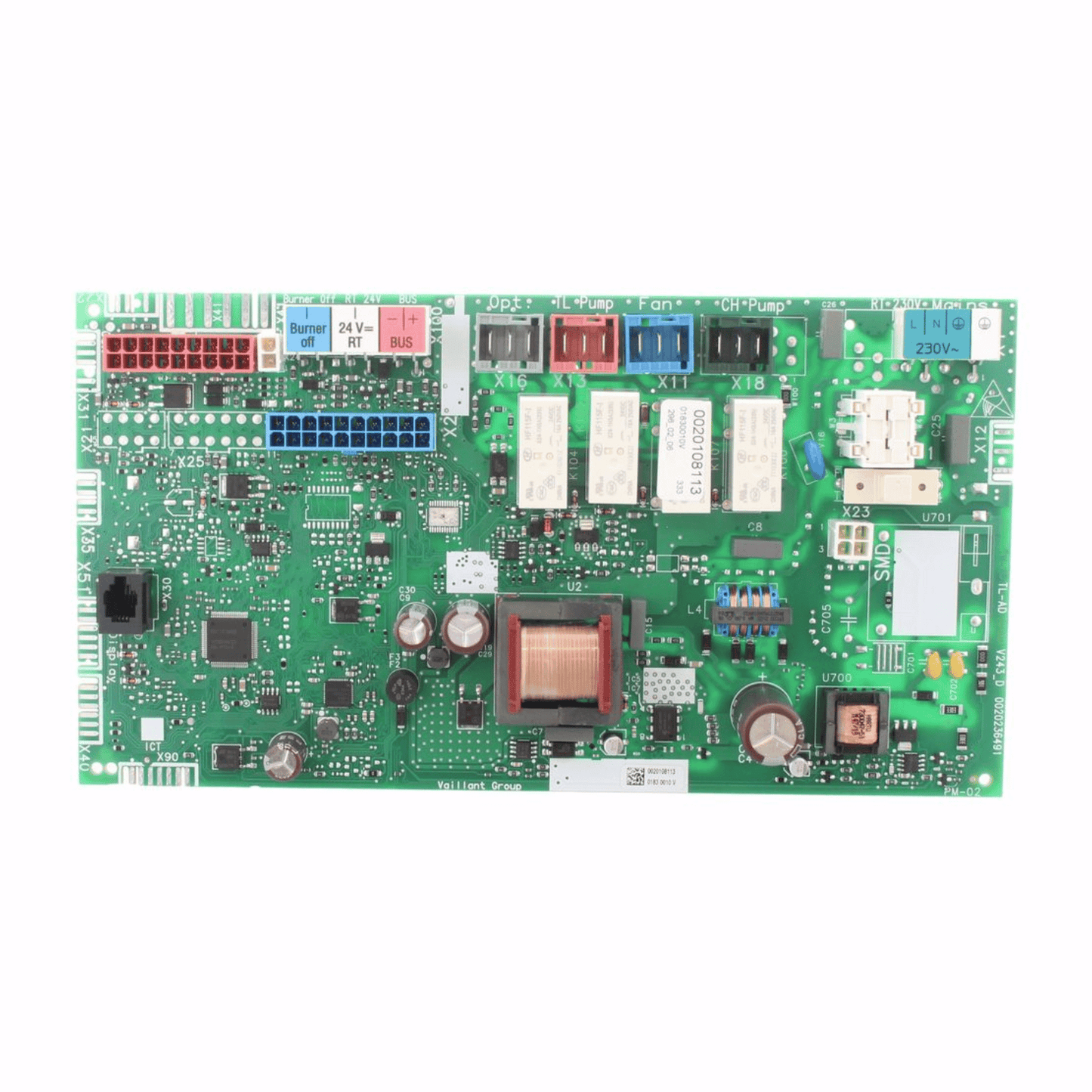 Vaillant Printed Circuit Board - Ecotec VU/VU - 0020140423
