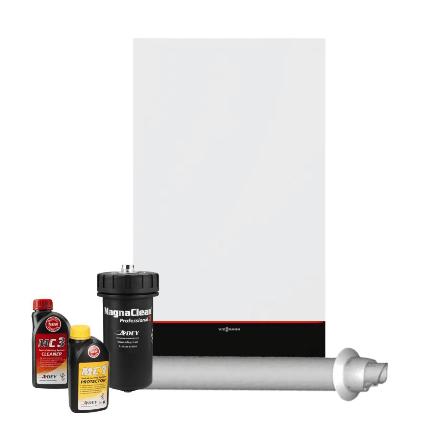 Viessmann Vitodens 100-W 11kW B1HF System - System Boiler, Horizontal Flue & MagnaClean Pro2 Filter Pack - 7988416 + 7946886 + CP1-03-00625-01