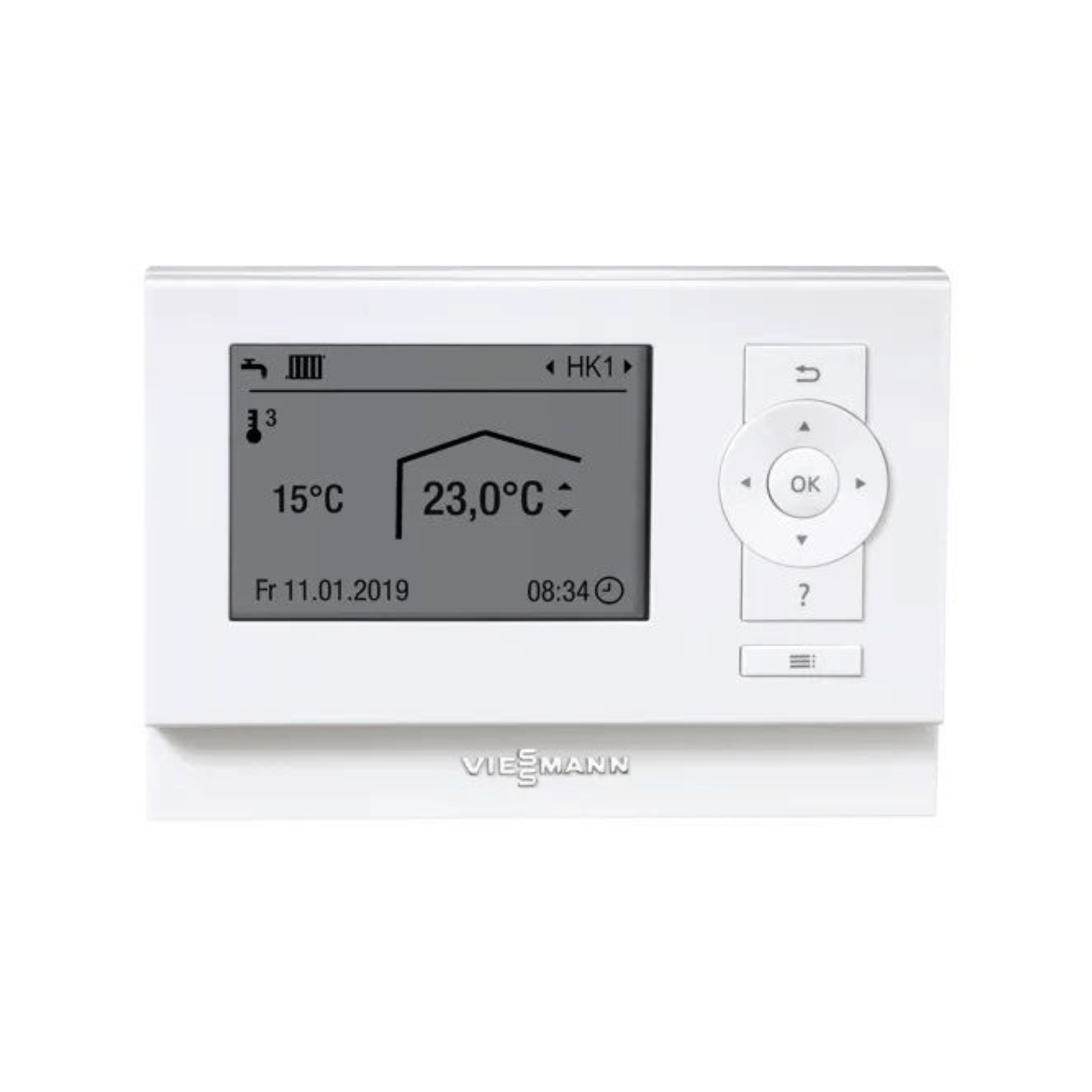 Viessmann Vitotrol 200-E PlusBus Wired Remote Control Unit - 7372087