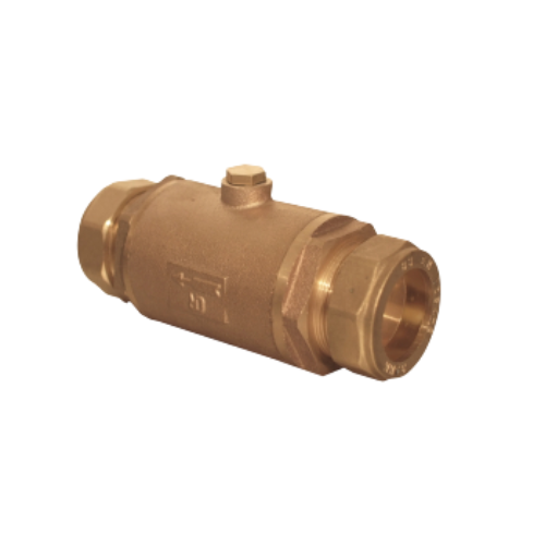 Bronze - Double Check Valve - 35mm