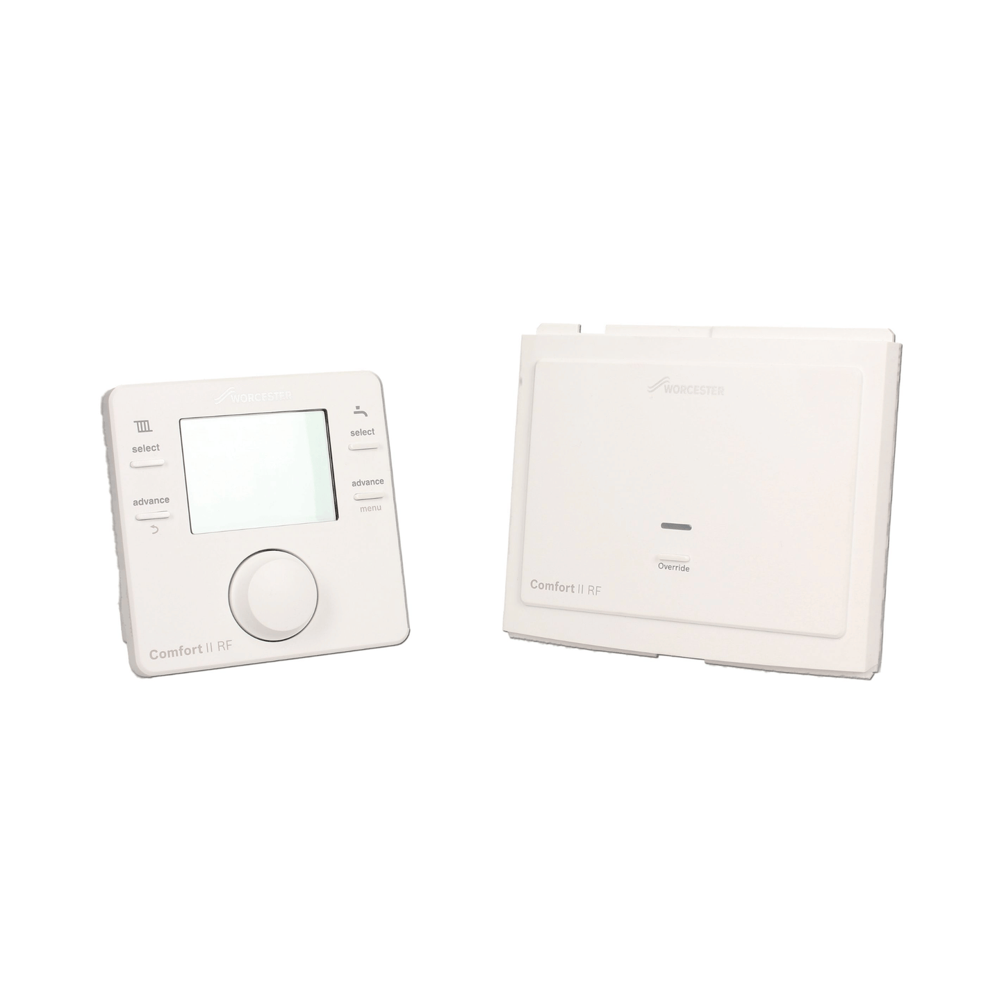 Worcester Comfort 2 RF Wireless Programmable Room Stat & Plug-in Receiver - 7733600002