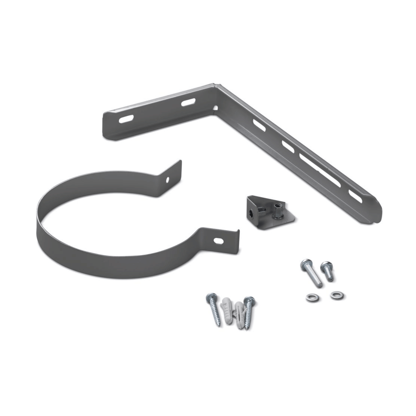 Worcester Support Bracket Kit - 100mm - Silver - 7738112876
