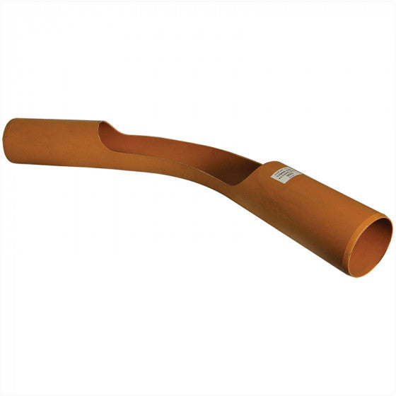 FloPlast 110mm Underground Drainage - Large Radius Bend 45° with Channel Access - D583