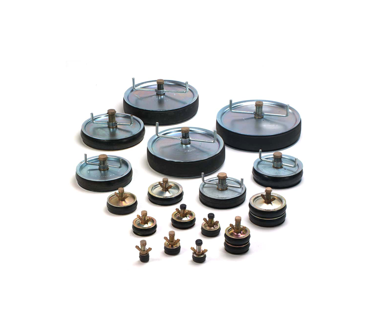 Bailey Drain Test Plug Steel - 12" x 1" BSP - Steel Wingnut - Z2567