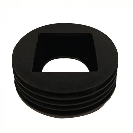 FloPlast 110mm Underground Drainage - Universal Rainwater Adaptor Square/Round - D96