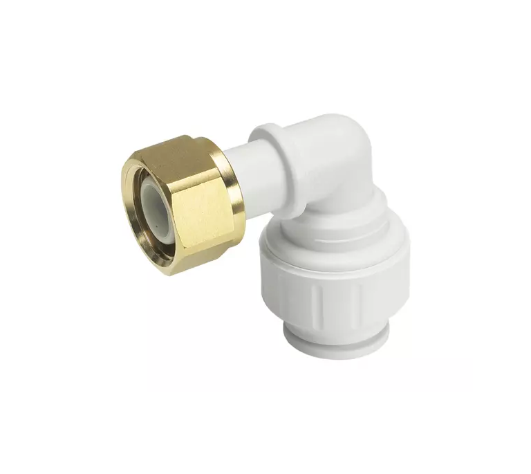 Speedfit Bent Tap Connector - 15mm x 1/2" - PEMBTC1514