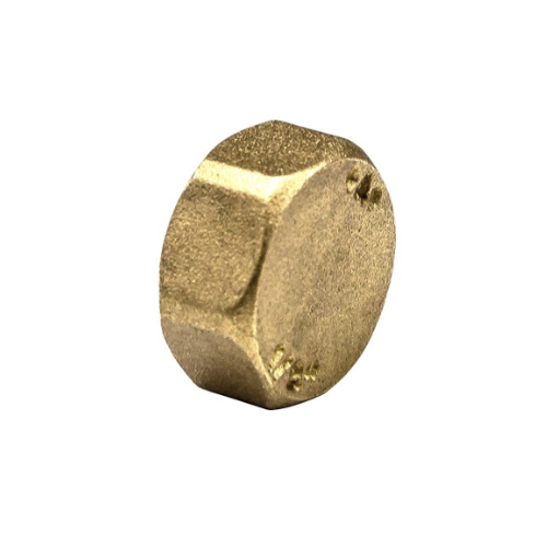 Brass - Blank Nut - 2"