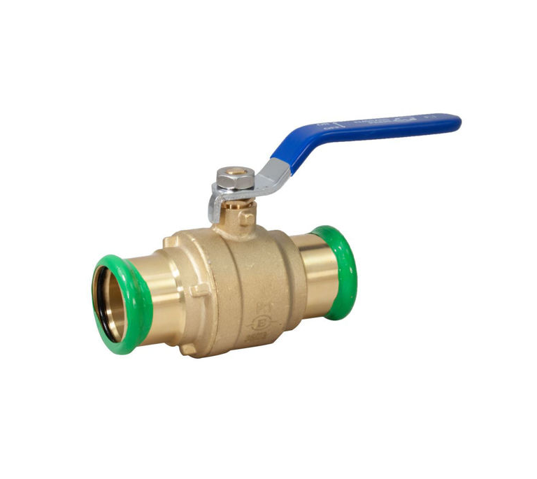 Pegasus PressFit Blue Handle Lever Ball Valve - M-Profile - Water - 54mm (Pack of 1)