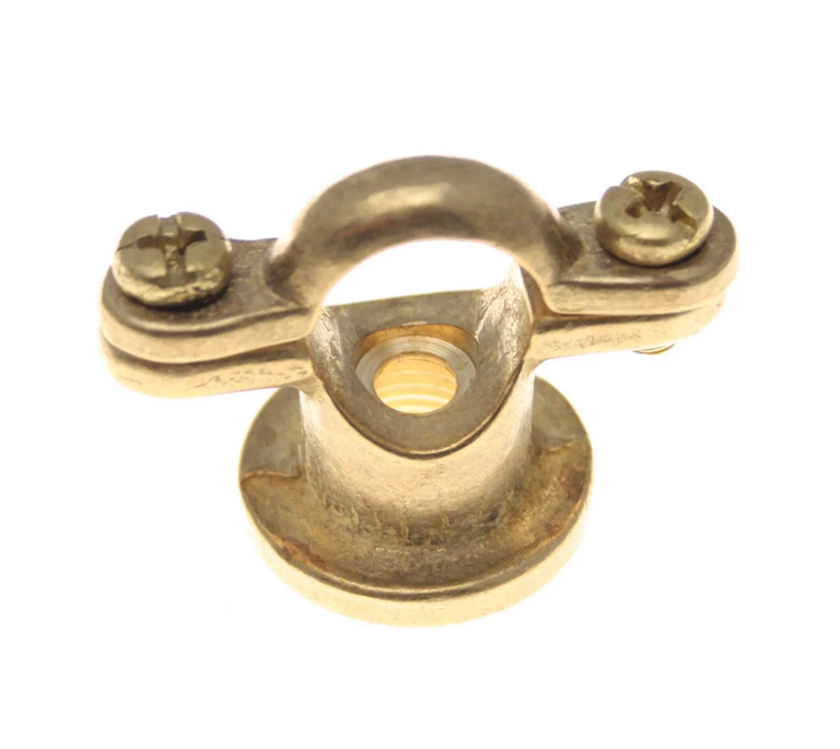 Cast Brass Ring with Backplate - 28mm