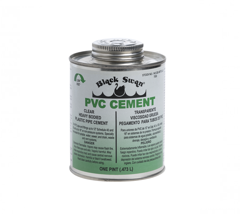 Black Swan PVC Solvent Cement - Heavy Bodied - 472ml