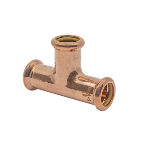 Copper Gas - M-Profile - Press Fit - Equal Tee - 54mm
