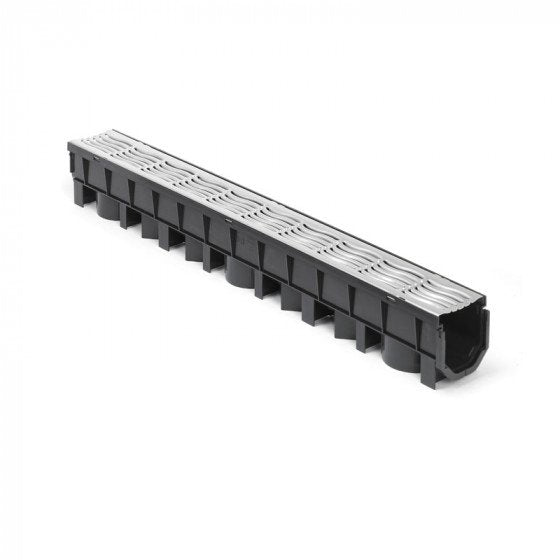 FloPlast Channel Drain with Galvanised Grate - D701