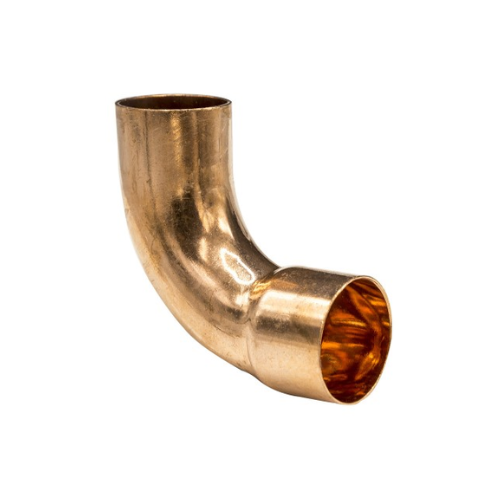 End Feed - Long Radius Street Elbow - 22mm