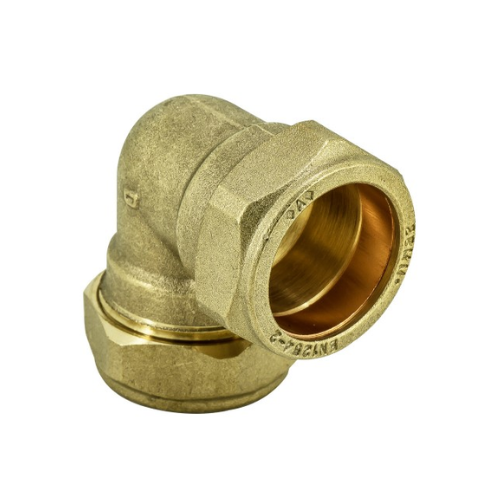 Brass Compression - Equal Elbow - 12mm