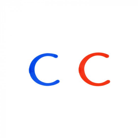 FloPlast FloFit+ Collet Clip - Red 28mm (Pack of 10) - FCR28