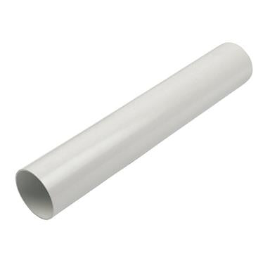 FloPlast Overflow Waste - 3m Pipe - 21.5mm White - OS01W