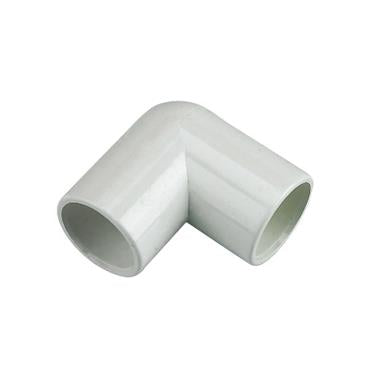 FloPlast Overflow Waste - Knuckle Bend 90° - 21.5mm White - OS11W