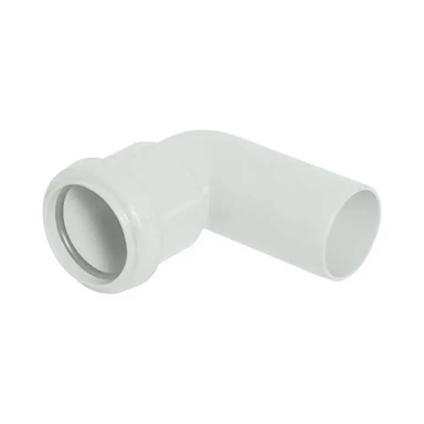 FloPlast Push Fit Waste - Conversion Bend 90° - 40mm White - WP27W