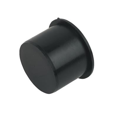 FloPlast Push Fit Waste - Socket Plug - 40mm Black - WP31B