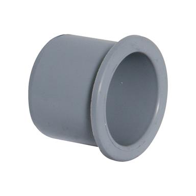 FloPlast Push Fit Waste - Socket Plug - 40mm Grey - WP31G