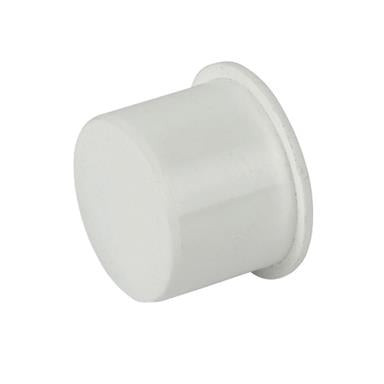 FloPlast Push Fit Waste - Socket Plug - 40mm White - WP31W