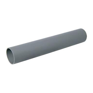 FloPlast ABS Solvent Weld Waste - 3m Wastepipe - 50mm Grey - WS03G
